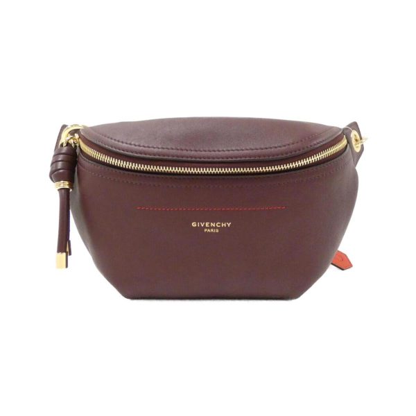 2700037723887 1 b Givenchy Whip Belt Bag Waist Bag Aubergine