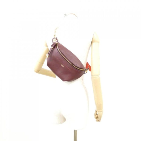 2700037723887 6 b Givenchy Whip Belt Bag Waist Bag Aubergine