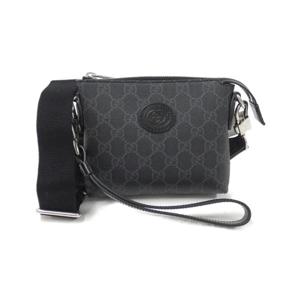 2700037793019 1 b Gucci Interlocking G Shoulder Bag Black