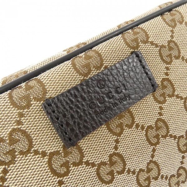 2700037972865 4 b Gucci Canvas Waist Bag Brown