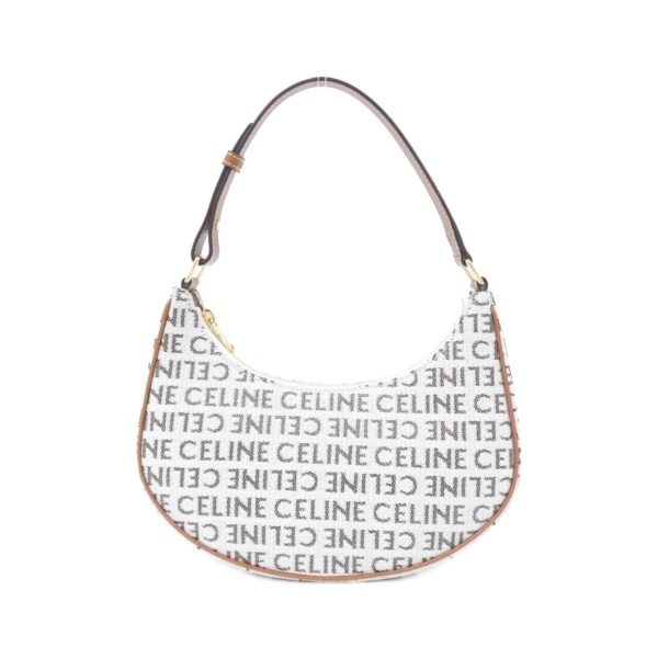 2700038217200 1 b Celine Ava Medium Shoulder Bag White