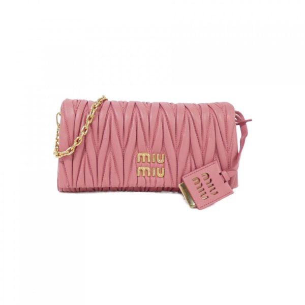 2700038230414 1 b Miu Miu Shoulder Bag Pink