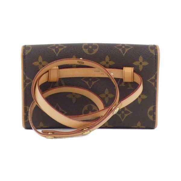 2700038523585 2 b Louis Vuitton Monogram Pochette Florentine XS Waist Bag Brown