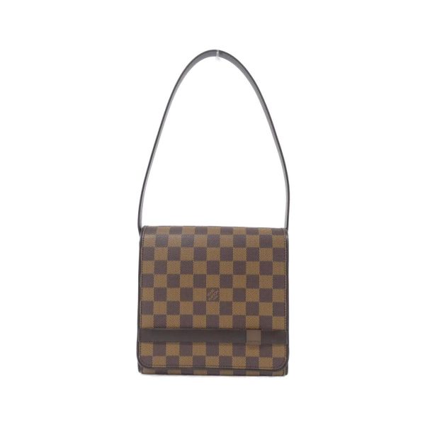 2700038578318 1 b Louis Vuitton Damier Tribeca Mini Shoulder Bag Brown