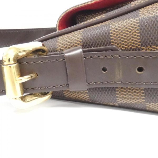 2700038599986 7 b Louis Vuitton Damier Ravello GM Shoulder Bag Brown