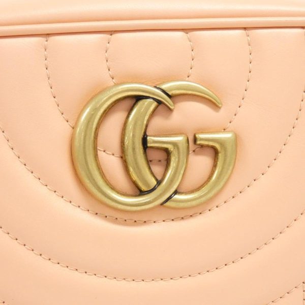 2700038640336 4 b Gucci GG Marmont Shoulder Bag Pink