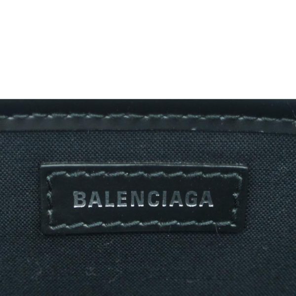 27694 6 Balenciaga Navy Cabas Bag Black