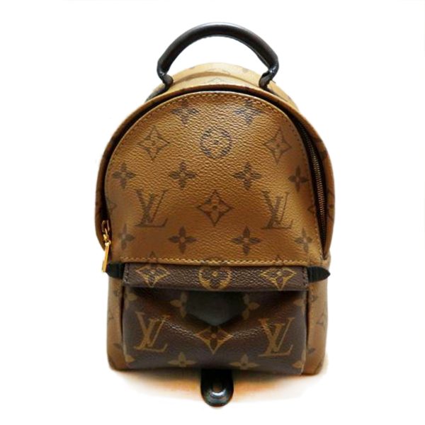 27730 1 Louis Vuitton Palm Spring Backpack Mini Bag Brown