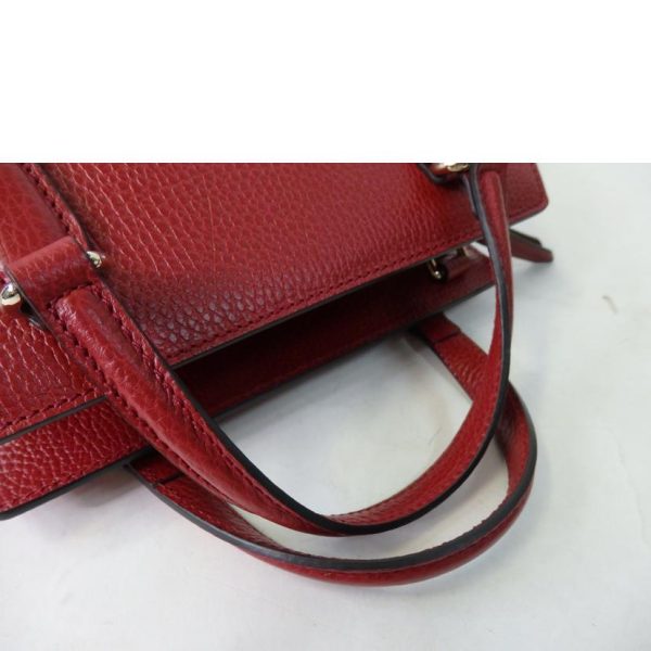 28294 6 Gucci Interlocking G 2Way Bag Red