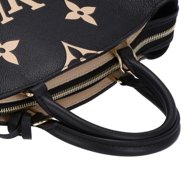 28431 3 Louis Vuitton Petit Palais PM Monogram Empreinte Bag Noir