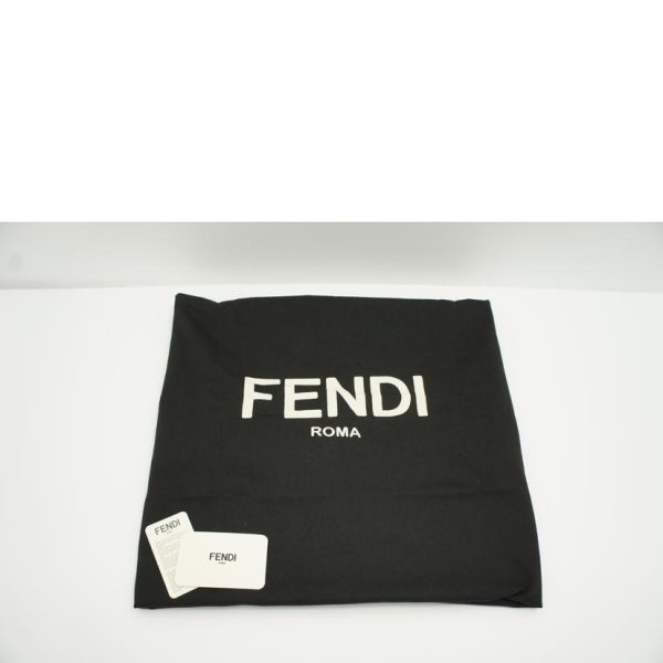 28447 6 Fendi Nylon 2way Boston Bag Black