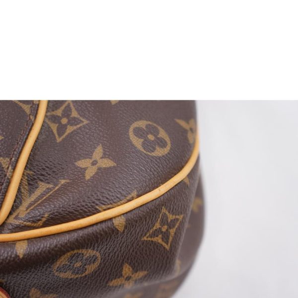 28865 8 Louis Vuitton Galiera Monogram Shoulder Bag Brown