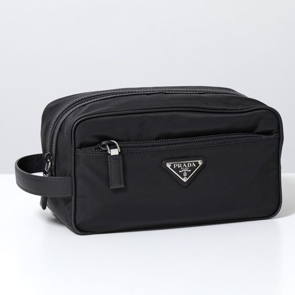 290901329 1 Prada Re Nylon Second Bag Travel Pouch Nero