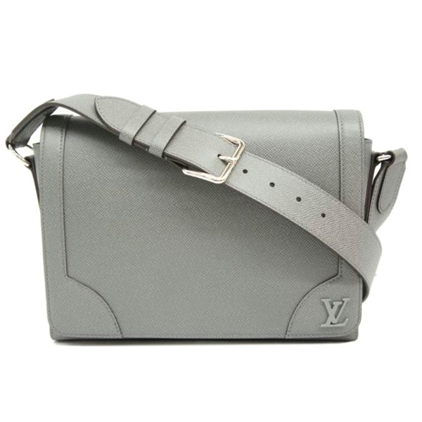 29987 1 Louis Vuitton New Flap Messenger Gray