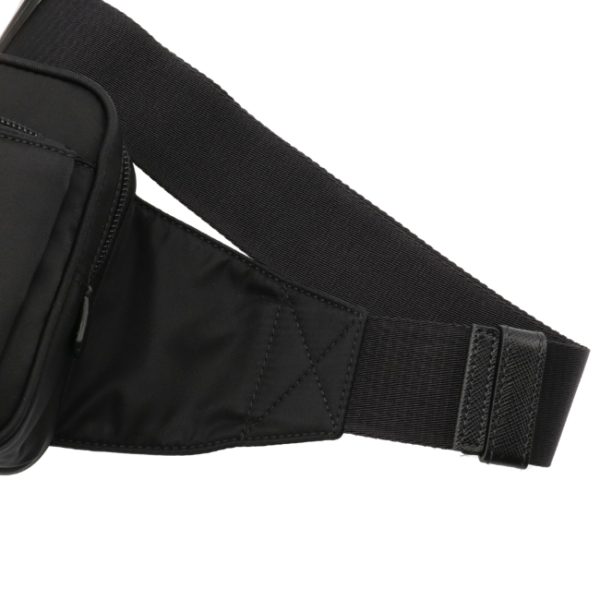 2vl977woo2dmg002 5 PRADA Waist Body Bag Black