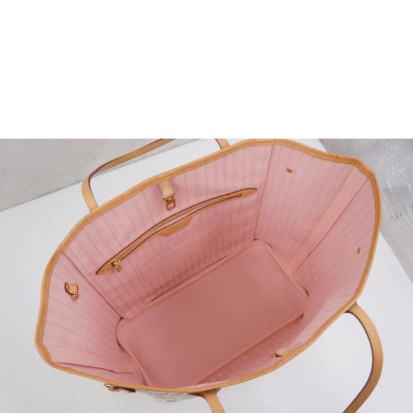 30010 5 Louis Vuitton Neverfull Mm Rose Ballerine