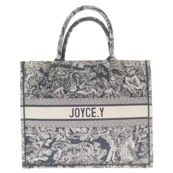 3024c110023 2a DIOR Toile De Jouy Embroidery Book Tote Tote Bag