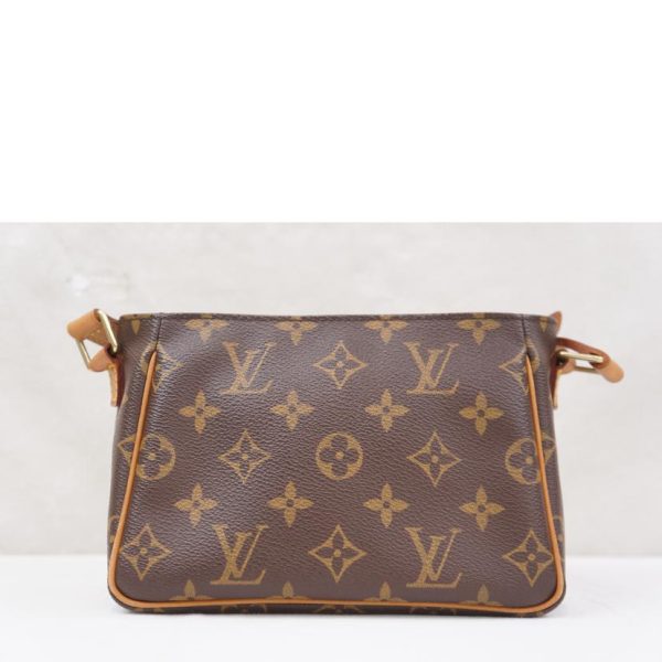 30348 2 Louis Vuitton Monogram Shoulder Bag Brown