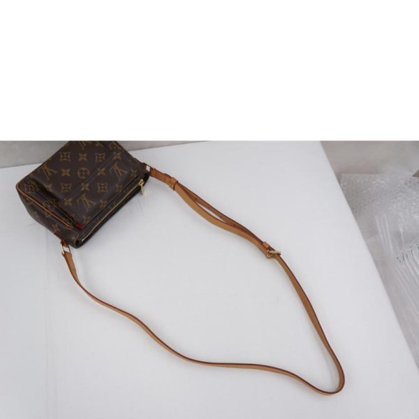 30348 4 Louis Vuitton Monogram Shoulder Bag Brown