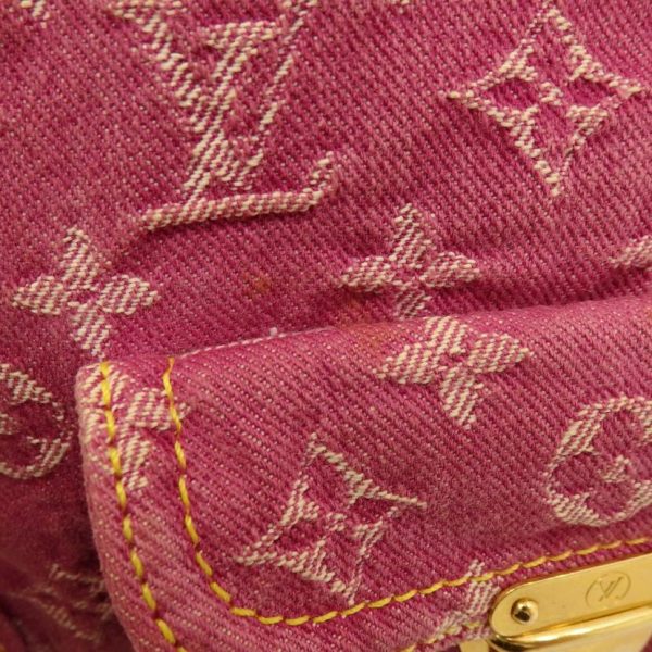 30929 7 Louis Vuitton Baggy Monogram Denim Fuchsia Pink Bag