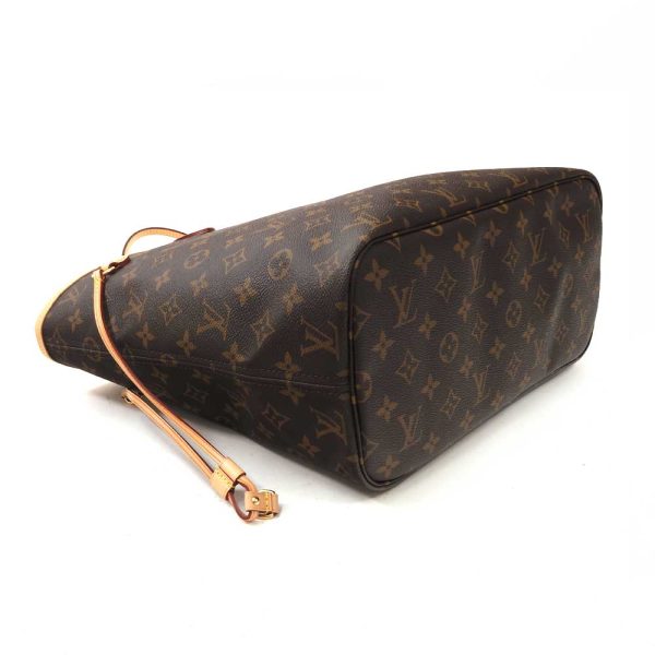 31000540 135n 4 Louis Vuitton Neverfull MM Shoulder Bag Brown