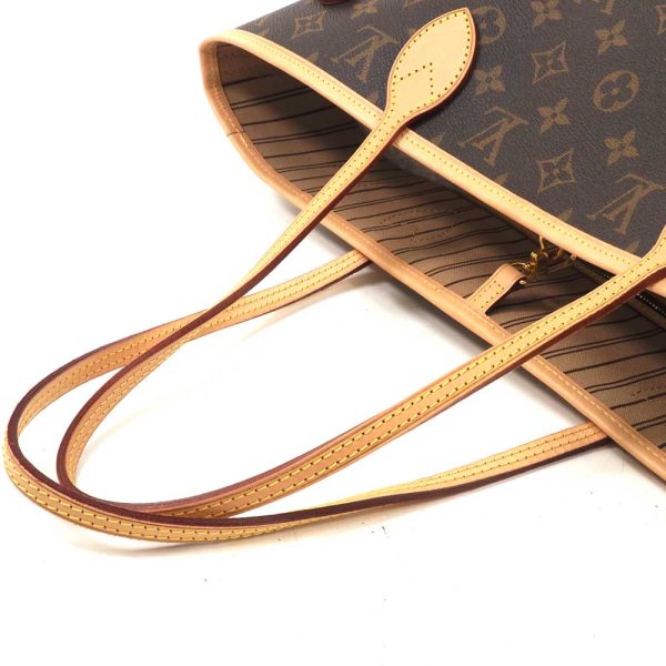 31000540 135n 5 Louis Vuitton Neverfull MM Shoulder Bag Brown