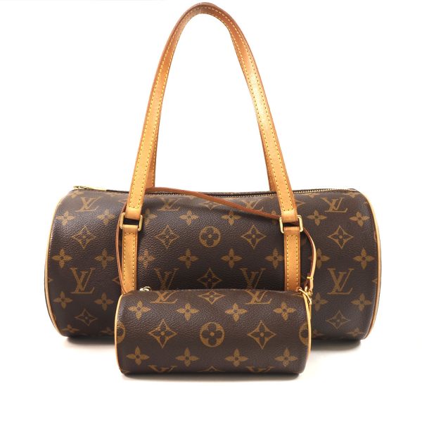 3100314 74n 1 Louis Vuitton Papillon 30 Monogram Handbag Brown