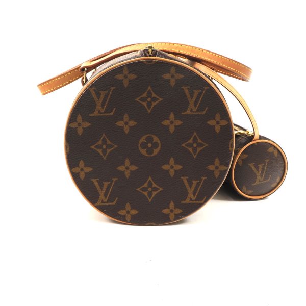 3100314 74n 3 Louis Vuitton Papillon 30 Monogram Handbag Brown