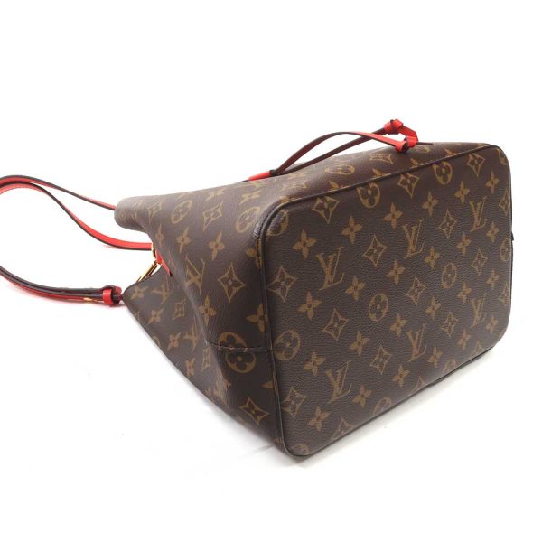 3100427 262n 3 Louis Vuitton Neonoe Shoulder Bag Brown Red