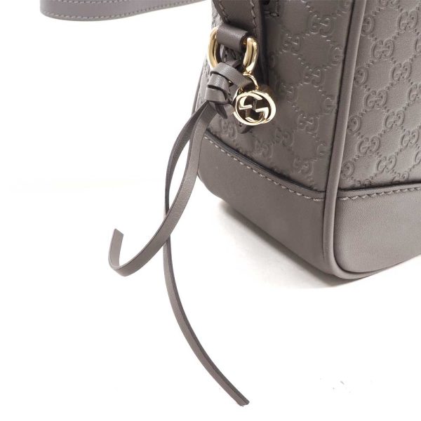 3100430 48n 5 Gucci Micro Guccissima Shoulder Bag Gray