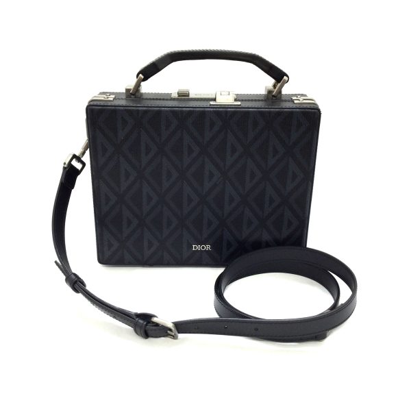 3100455 10n 1 Dior Lock Shoulder Bag Black