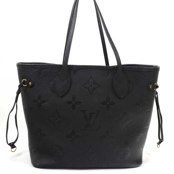 3100540 133n 4 Louis Vuitton Neverfull MM Monogram Empreinte Noir