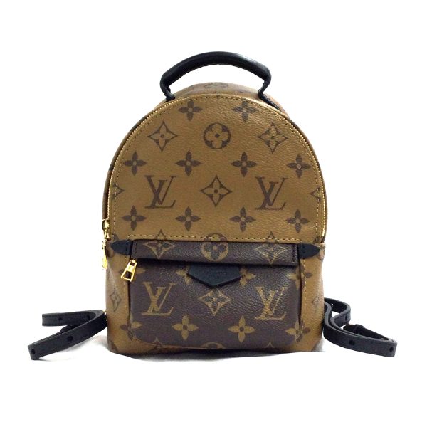 3100766 36n 1 Louis Vuitton Palm Springs Backpack Mini Brown