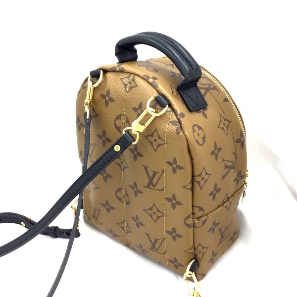 3100766 36n 2 Louis Vuitton Palm Springs Backpack Mini Brown