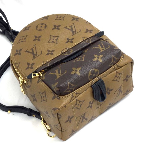 3100766 36n 3 Louis Vuitton Palm Springs Backpack Mini Brown