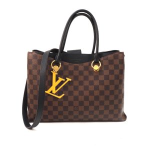 3100879 27n 1 Louis Vuitton Totally MM Damier Toal Tote Bag Brown