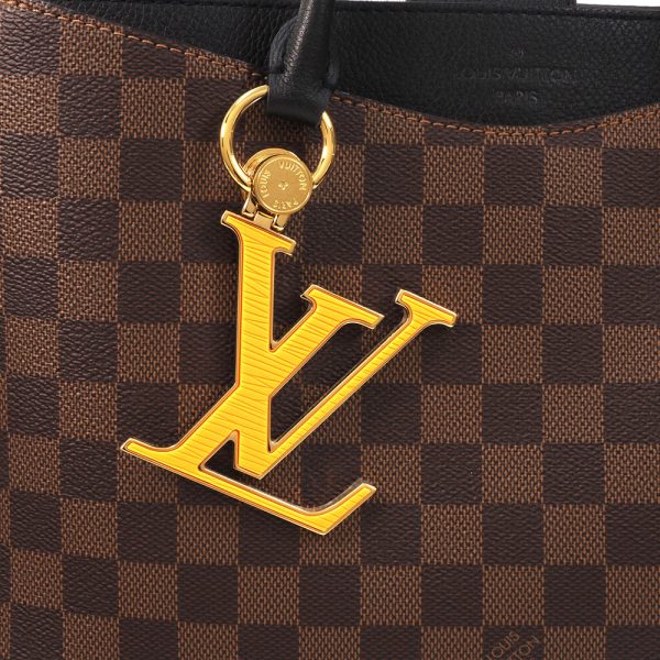 3100879 27n 4 Louis Vuitton LV Riverside Shoulder Bag Brown Noir