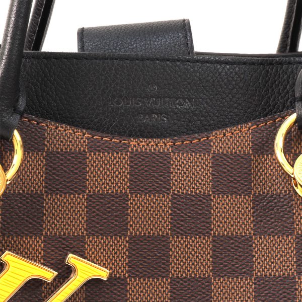 3100879 27n 5 Louis Vuitton LV Riverside Shoulder Bag Brown Noir