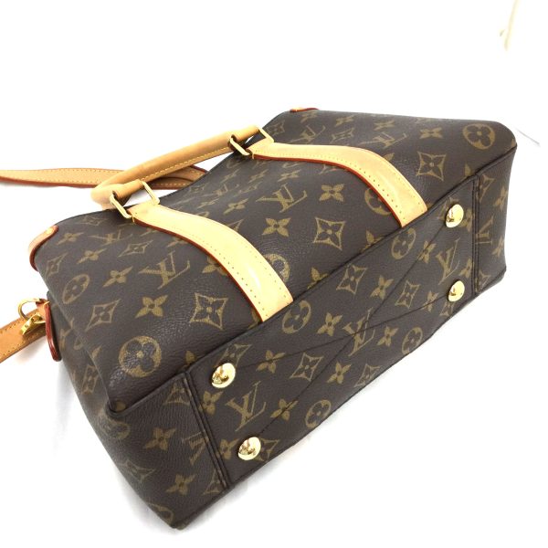 3100879 72n 3 Louis Vuitton Soufflo BB Handbag Shoulder Brown