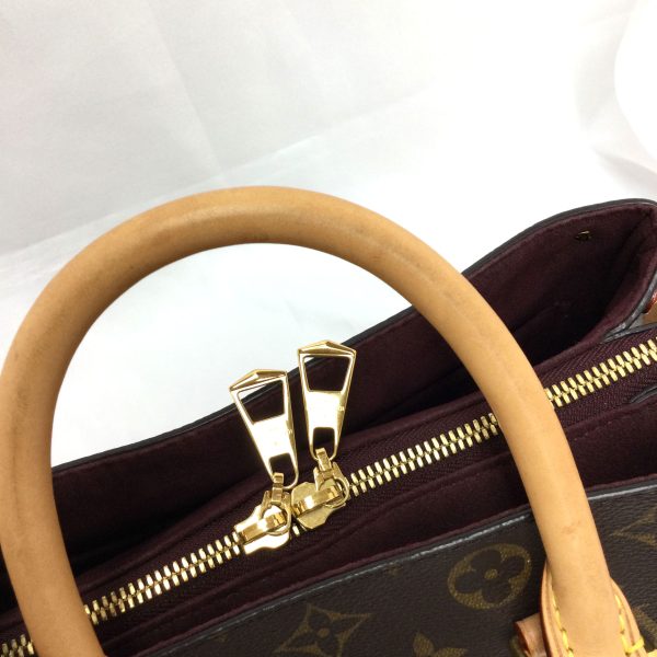 3100879 72n 8 Louis Vuitton Soufflo BB Handbag Shoulder Brown