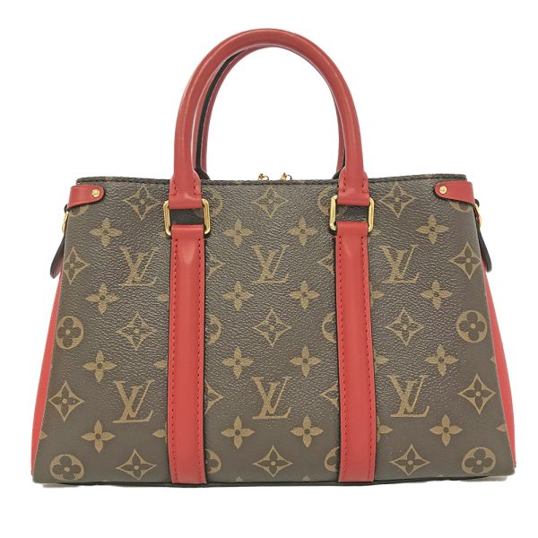 31008799315 39 03u Louis Vuitton Soufflot NV BB Handbag Brown Red