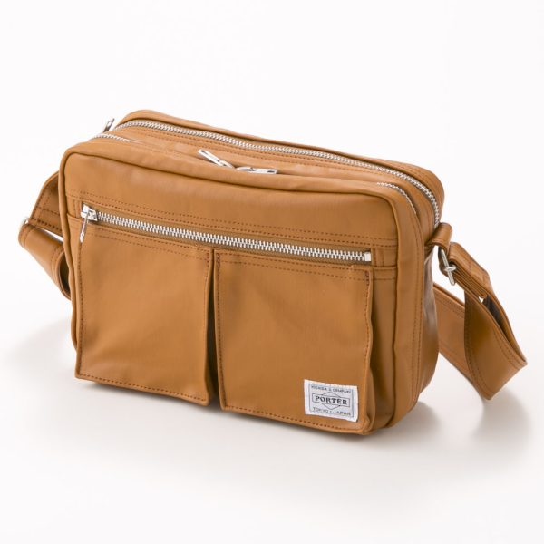 310100kma810015 Porter Freestyle Camel Shoulder Bag