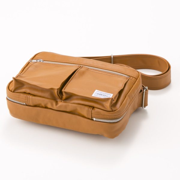 310100kma810015 2 Porter Freestyle Camel Shoulder Bag