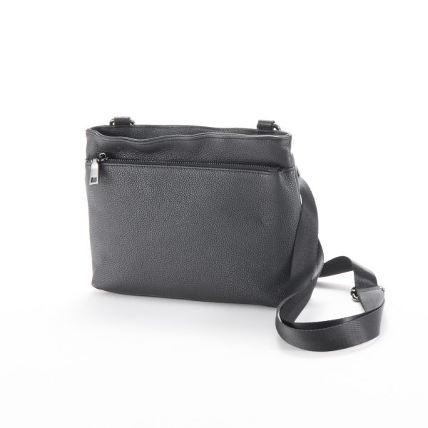 310100kmd290005 1 Nano Nano Leather Shoulder Bag Black