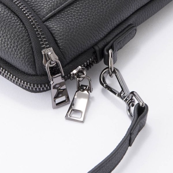 310100kmd290006 5 Nano Nano Leather Pochette Genuine Grey