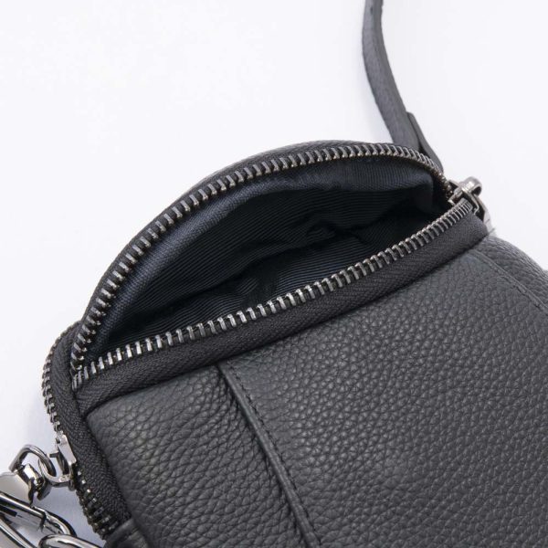 310100kmd290006 6 Nano Nano Leather Pochette Genuine Grey