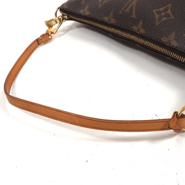 3101218 39n 4 Louis Vuitton Pochette Accessory Monogram Brown