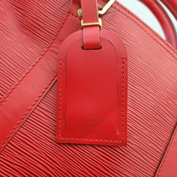 3146060215801 10 Louis Vuitton Keepall 50 Epi Red