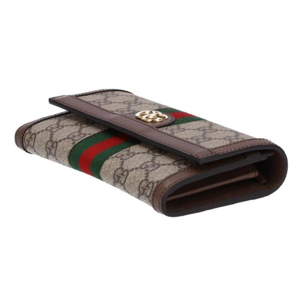 31827 3 Gucci Offdia GG Continental Wallet