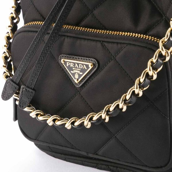 320100kwa490056 3 Prada Re Edition Chain Re Nylon Shoulder Bag Nylon